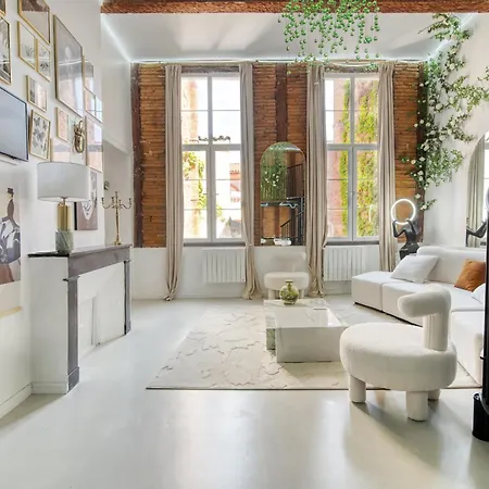Luxueux Et Fleuri A Toulouse, Capitole 아파트 툴루즈