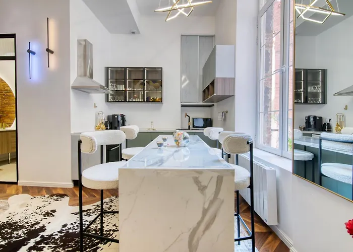 Luxueux Et Fleuri à Toulouse, Capitole Appartement